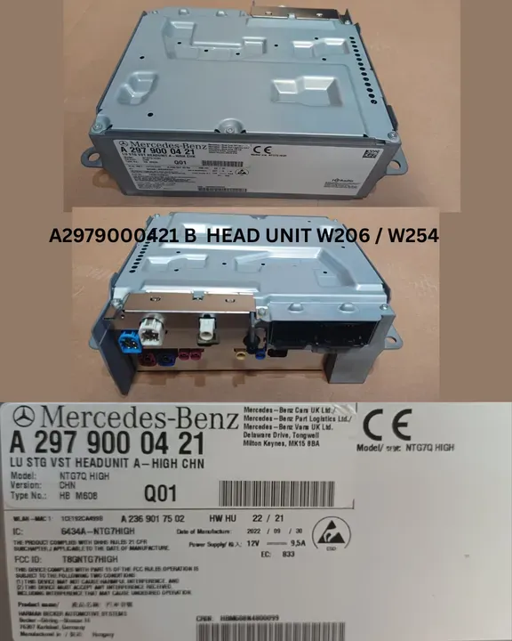 HEAD UNIT W206 / W254